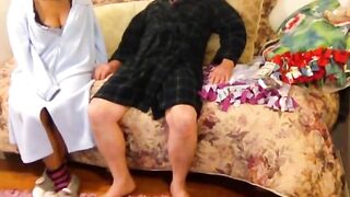 Interracial Amateur Blowjob Video