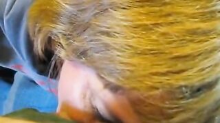 Coworker Gives a Deep Throat Blowjob at Lunch