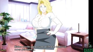 Hypno Stepmom ep 1 - I Fulfilled My Dream of Fucking the Blonde Stepmom