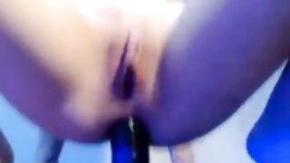 Deep Anal Dildo Amateur Babe