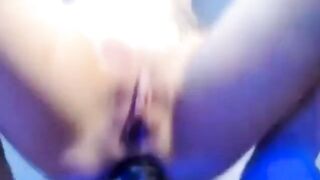 Deep Anal Dildo Amateur Babe