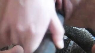 Beautiful Brunette Pleasures Herself on Webcam