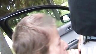 Offentlig avsugning i Hedemora, Sverige med ett ansiktsavslut