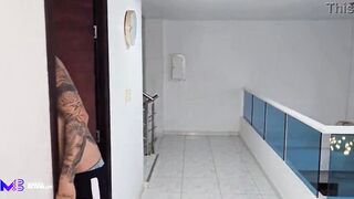 Threesome with my stepbrother and his girlfriend - Tatiana Alvarez - Max Betancur & Danner Mendez