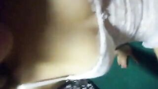 Amateur Babe in Lingerie: Public POV in Nightclub