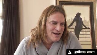 Dirty Stepdad Assfucks His Stepdaughter's Tight Hole Before His Wife Comes Back