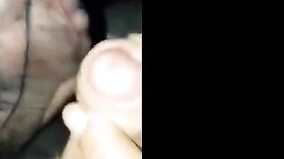 Min fru nylonfotfetisch nära