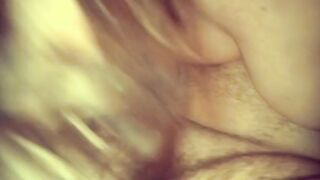 Big-Titted Brunette Blowjob and Facial in a Car