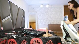 LIL_TIMY SWAPS WITH HER STEPMOM'S TOY AND MAKES HER COME IN SQUIRT