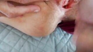 Hairy Pussy Exposed by Horny Amateur