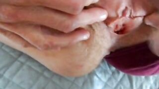 Hairy Pussy Exposed by Horny Amateur