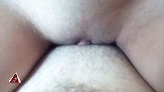 Amateur Close-up Creampie