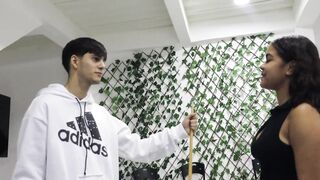 I fuck my stepsister in our stepfathers' family business - Russian porn