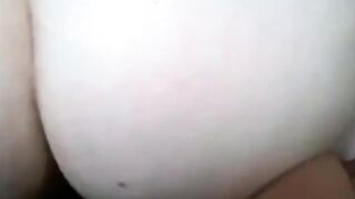 BBW Rides BBC Until He Cums on Her Big Ass
