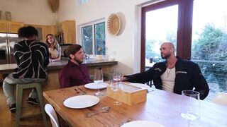 Taboo Thanksgiving Breeding Ceremony - Bisexual Gangbang! Chloe Kreams, Steve Rickz, Aderes Quin