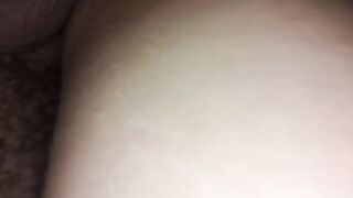 Girlfriend fucks her pussy with a big cock in a dark room turkish sex