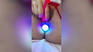 Christmas gift for queen led lights anal and pussy (contest 2024)