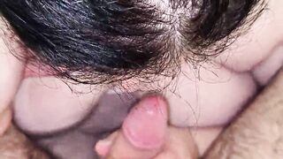 Stepmom 50 blowjob-handjob under water