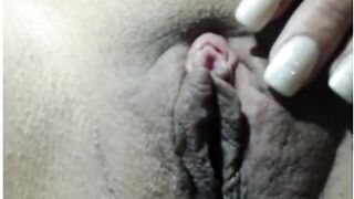 Big Tits Webcam Girl Fingers Her Pussy