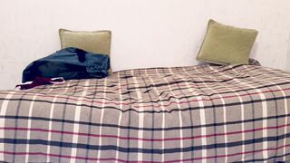 Big ass student girl who came to a casting to become a model gets fucked in the studio