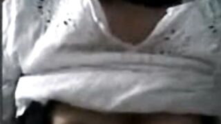 Arab Asian Mom in Hijab on Webcam