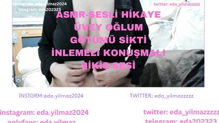 ASMR- SEKS HİKAYESİ- İTİRAF- UVEY ANNE- UVEY OĞUL- UVEY OĞLUM GÖTÜMÜ SİKTİ- TURK MİLF PORNO- İFŞA