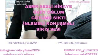 ASMR- SEKS HİKAYESİ- İTİRAF- UVEY ANNE- UVEY OĞUL- UVEY OĞLUM GÖTÜMÜ SİKTİ- TURK MİLF PORNO- İFŞA