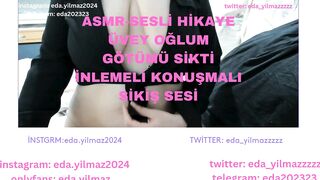 ASMR- SEKS HİKAYESİ- İTİRAF- UVEY ANNE- UVEY OĞUL- UVEY OĞLUM GÖTÜMÜ SİKTİ- TURK MİLF PORNO- İFŞA
