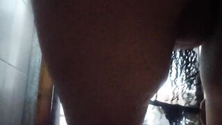 Homemade video of my stepmom pissing without realizing it