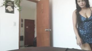 I FIND MY VENEZUELAN LATINA STEPMOM ON ALL FOURS FIXING MY ROOM - SUB SPANISH