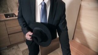 Girl fucks with old fat stepdad