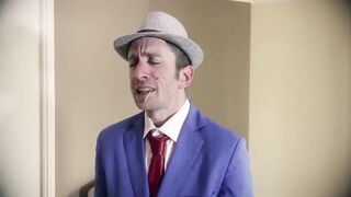 Girl fucks with old fat stepdad