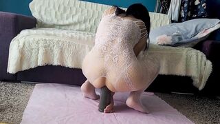 Anal Play with a Twist: Stretching My Hole Over a Mine