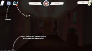 Milf Plaza Hentai porn game part 1 hitting on my stepmom