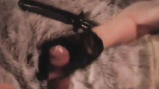 Big-Clit British MILF Pandora Uses Elsa and Anna Dildos