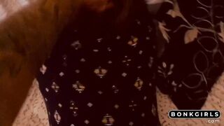 Big Cock Blowjob with a Tattooed Teen MILF