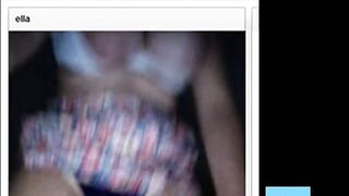 Busty British Girl on Chatroulette