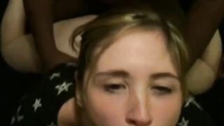 Cuckold Shares His Girlfriend With a BBC