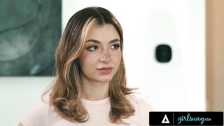 GIRLSWAY - Bickering Stepsisters Demi Hawks & Myra Moans Have Wild Sex With Hot Stepmom Silvia Saige