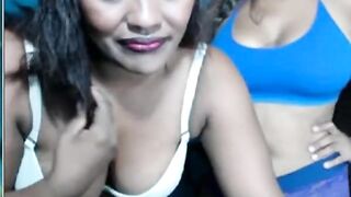 Big Tits Latina Webcam Girl Shows Off Her Nipples