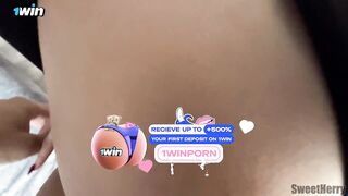 Stepsister with a big ass is sure she can make me cum