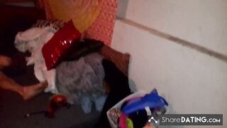 Cuckold Husband Films His Girl Getting Fucked by Neighbor