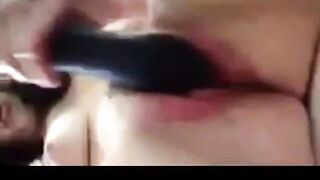 Solo Girl Masturbating on Webcam with a Sex Toy