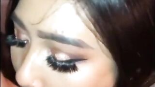 Beautiful Chinese Girlfriend Gives a Blowjob