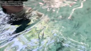 Stepbrother fucks his stepsister in the shower and he cums on her big boobs