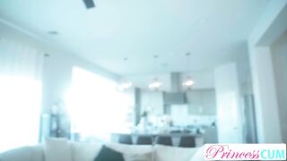 Naughty Girls Maya Woulfe & Madison Summers Help Rosalyn Sphinx Take ALL of Stepbro's Sperm