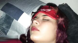 I fuck my horny stepsister cum-on her delicious buttocks