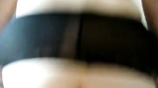 Big-Ass Chinese GF in Stockings Amateur POV Video