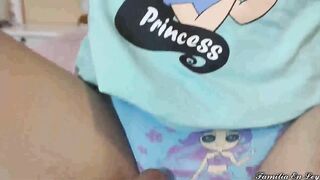 Stepdaughter Plays With Her Teddy Bears But Her Stepdad Makes Her Play With His Big Cock