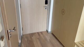 Sharing a Hotel Room with my HOT Step Sister, she lets me to FUCK her